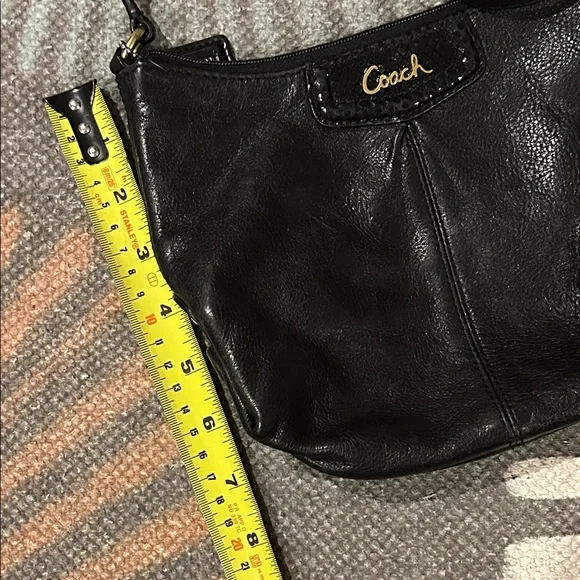 Black Leather Crossbody Bag - Picture 8 of 8